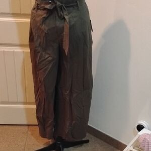 Eloquii Women's  Wide Leg Cargo Pants